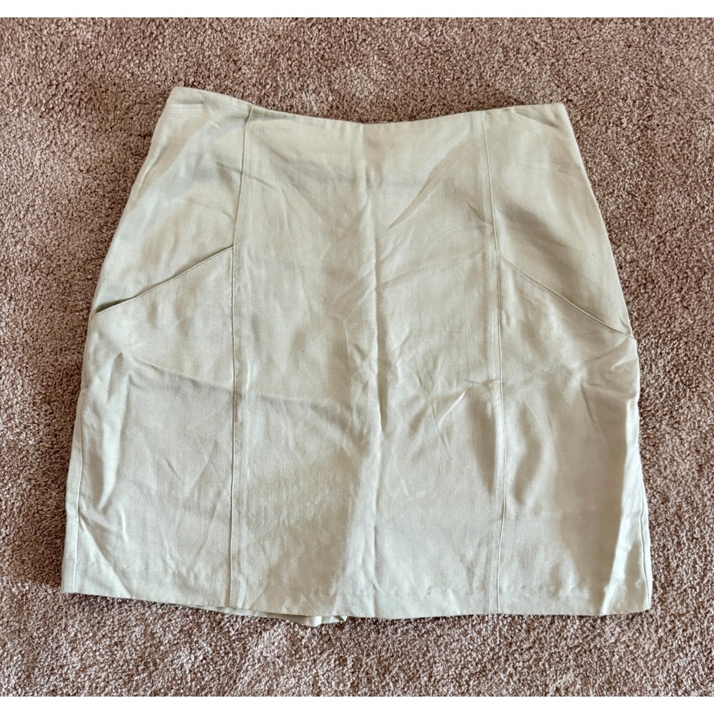 Y2K Express Beige Mini Skort Women's Size 7